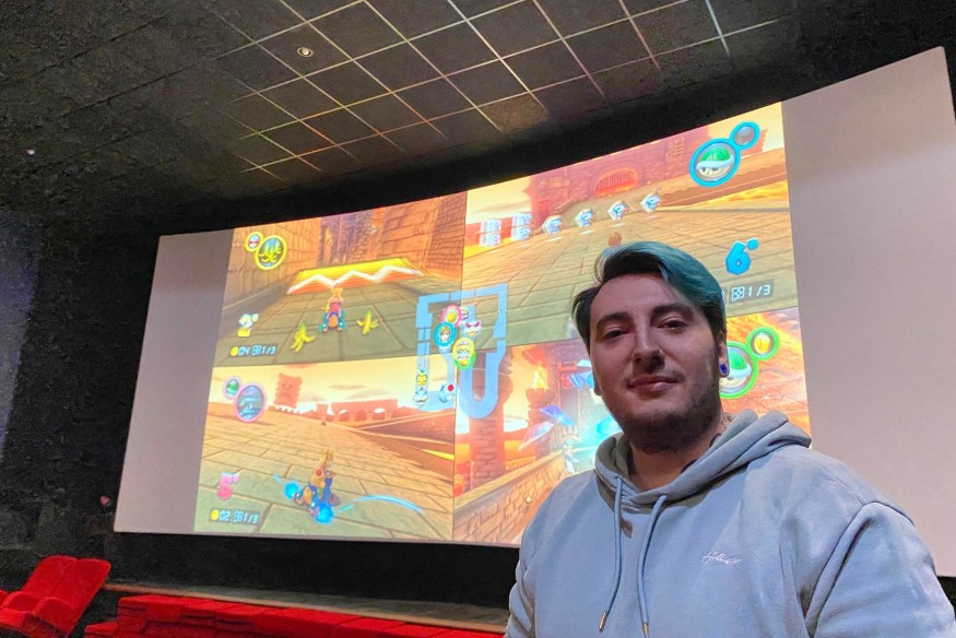 Mario Kart sur écran géant c’est possible ! Avec ELEVEN ESPORT