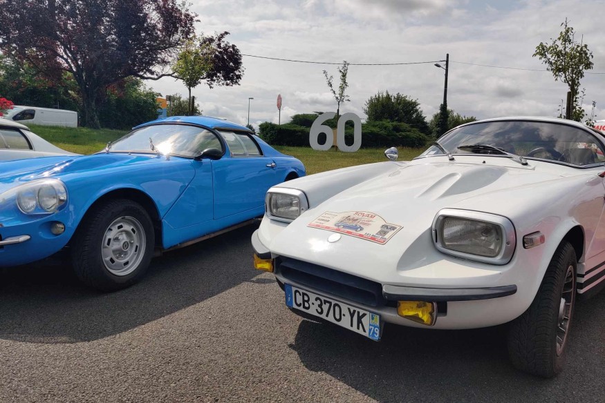 La voiture SOVAM star des 70 ans de l'entreprise Etalmobil