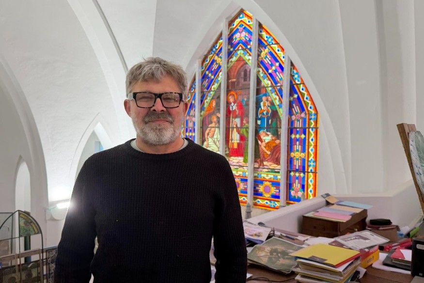 Cyril Deschamps, un an pour l'artiste dans la chapelle de l’ancien hôpital